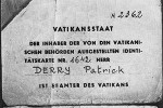 Sam Derry's Vatican Pass