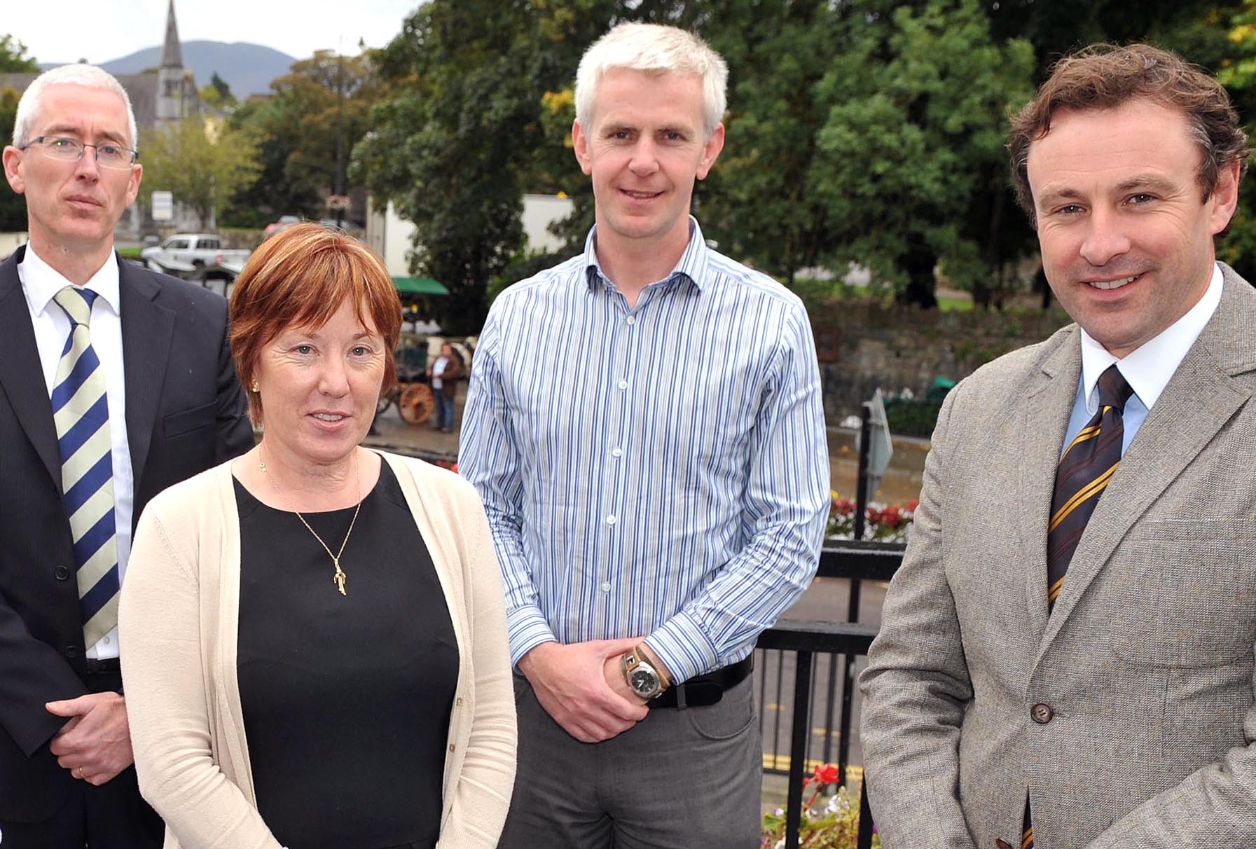 Members of the Hugh O'Flaherty Education Committee